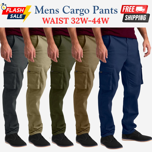 Men cargo pants heavy duty - pants,