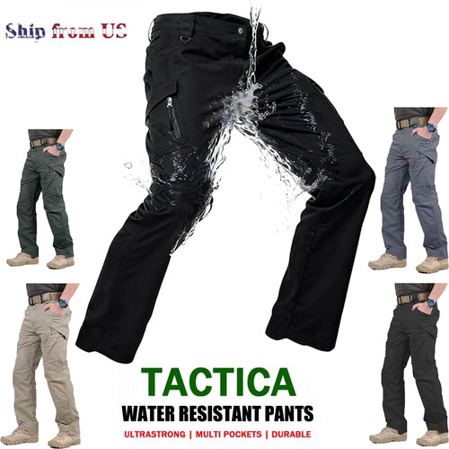 Men tactical cargo pants - tactical,